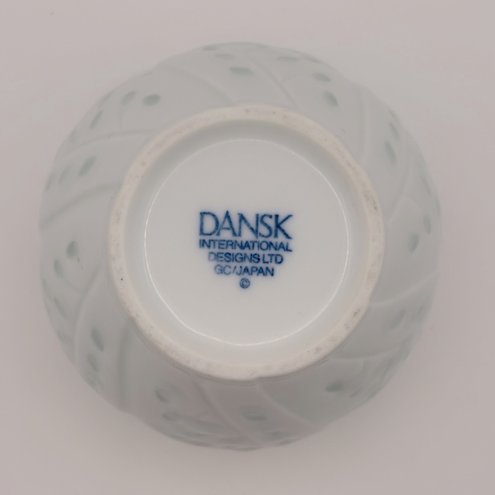 VTG Dansk Gunnar Cyren Willow Light Transluscent Porcelain Votive Candle Holder - Picture 4 of 5